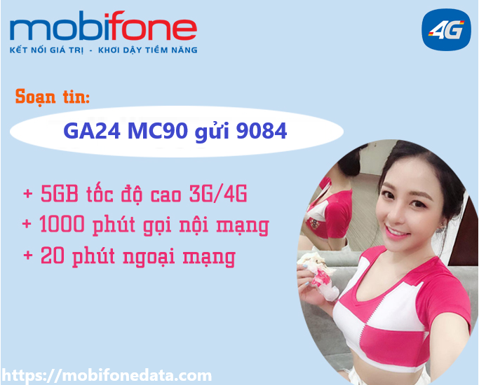 Đăng ký gói cước MC90 Mobifone Combo data gọi thoại