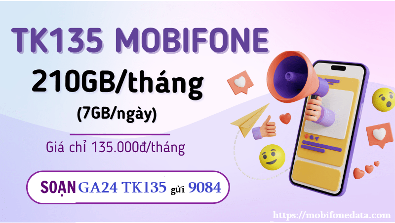 Gói TK135 MobiFone