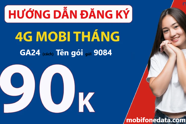 gói cước 4G Mobifone 90K 1 tháng