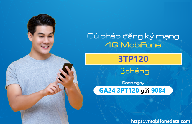 Gói cước 3PT120 Mobifone