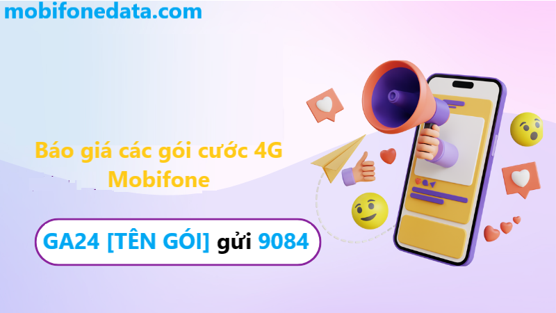 Báo giá các gói cước 4G Mobifone hót nhất hiện nay 1